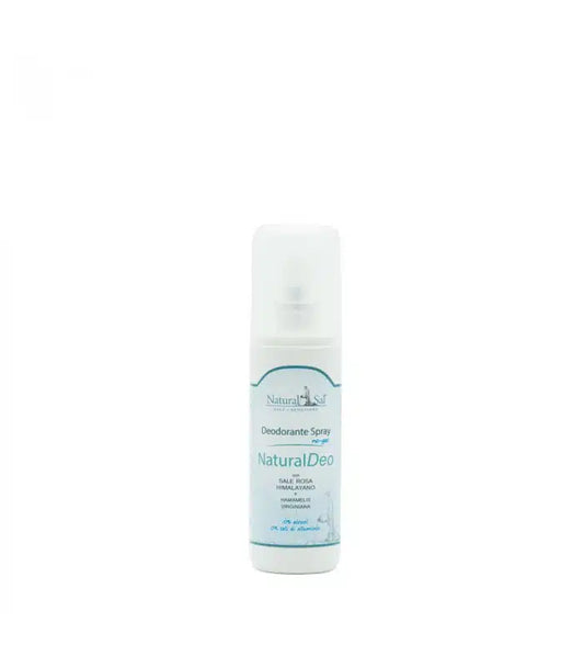 Deodorante corpo “NaturalDeo”, con Sale Rosa Himalayano e Hamamelis Virginiana