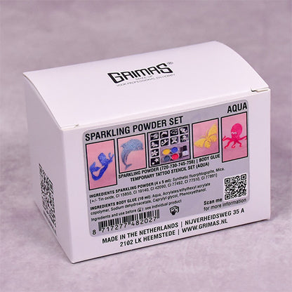 Aqua Sparkling Powder Set glitter cosmetici