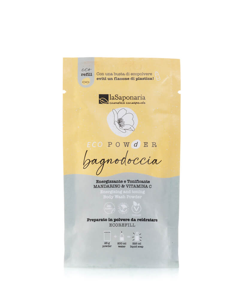 Bagnodoccia in polvere energizzante - Mandarino e Vitamica C
