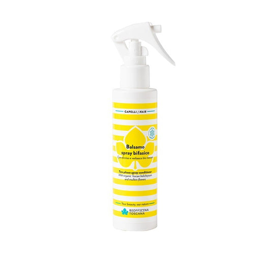 Balsamo spray bifasico con elicriso e verbasco bio toscani