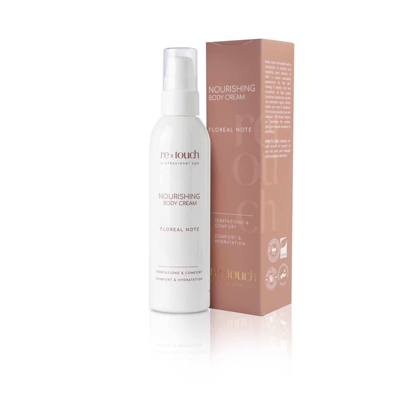 Nourishing Body Cream Floreal Note Crema Corpo Idratante Rassodante — Eterea