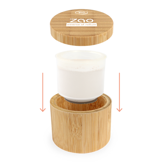 Mineral silk invisibile - cipria opacizzante trasparente