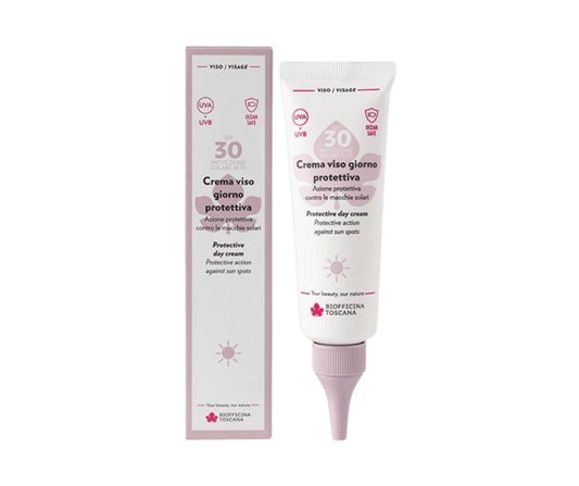 Crema viso giorno protettiva SPF30 - Azione antimacchia Bio