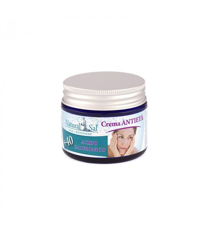 Crema Viso “+40 anni”, con Acido Ialuronico