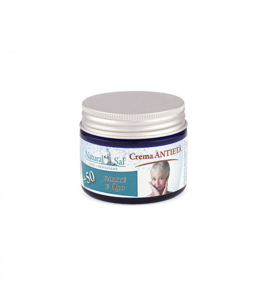Crema Viso “+50 anni”, con Karitè e Q10
