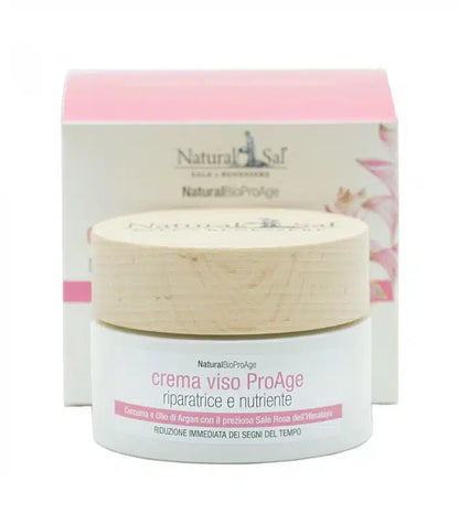 Crema Viso ProAge, Curcuma, Olio di Argan e Sale Rosa Himalayano