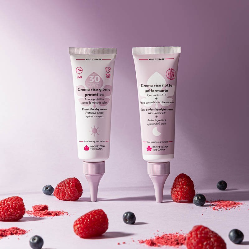 Crema viso notte uniformante – Con Rubiox® 2.0 e attivo antimacchia
