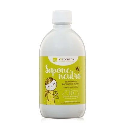Sapone DIY neutro per corpo e capelli