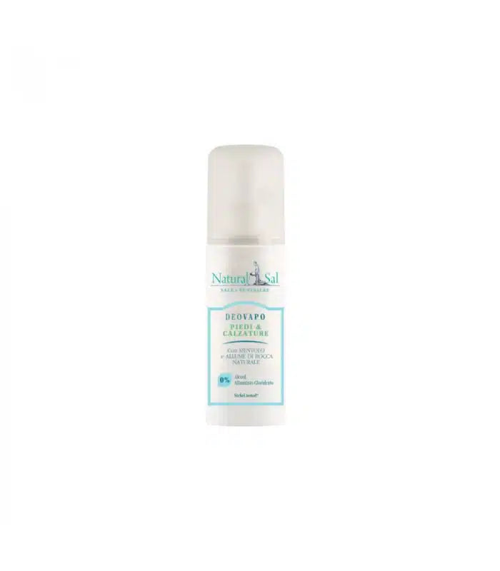 Deodorante vapo spray “Allume di Rocca e Mentolo” per piedi e calzature - 100 g