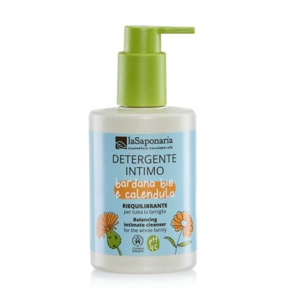 Detergente intimo riequilibrante Bardana bio e Calendula (pH 4.5)