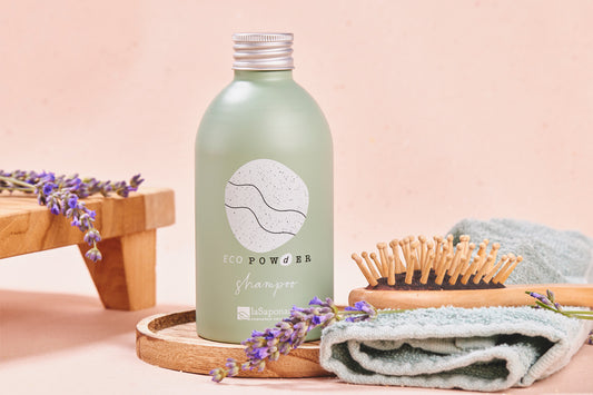 Dispenser refill Eco-Shampoo in alluminio