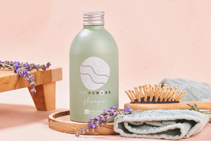 Dispenser refill Eco-Shampoo in alluminio