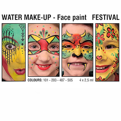 Festival Water Make-up 4xA1