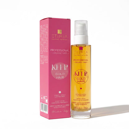 Eterea Keep Hair Gold Hair — impacco capelli nutriente 100 ml con astuccio