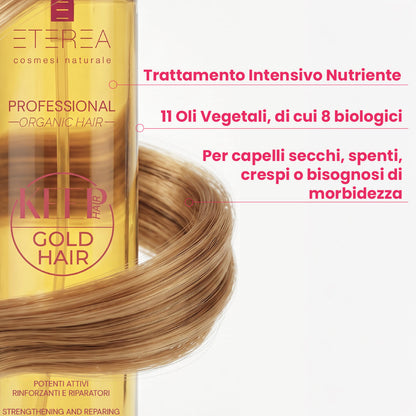 Eterea Keep Hair Gold Hair — 11 oli vegetali per capelli secchi e spenti