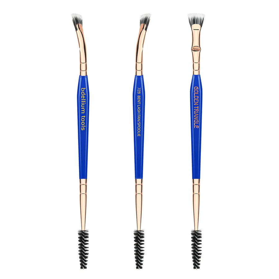 Golden Triangle 728 Double-ended Bent Lash Fan / Spoolie