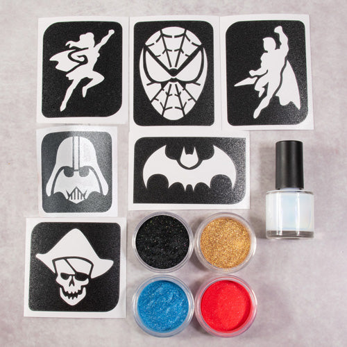 Hero Sparkling Powder Set glitter cosmetici