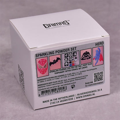 Hero Sparkling Powder Set glitter cosmetici