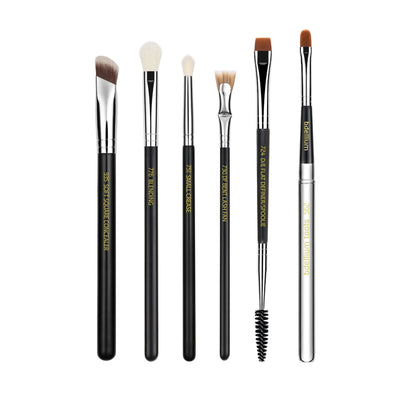 Maestro pro collection 10pc. brush set with roll-up pouch