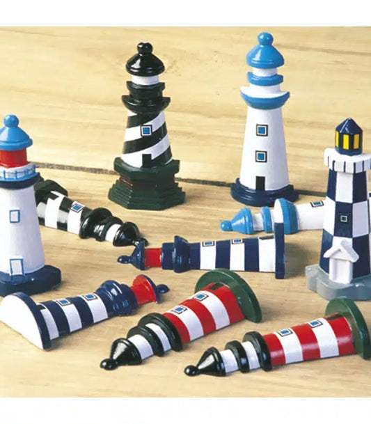 Magnete Faro in Legno Dipinto (OMAGGIO)