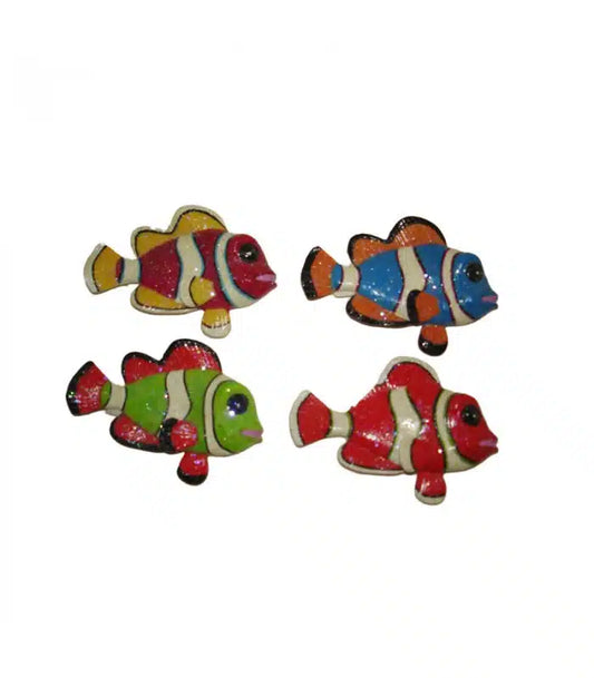 Magnete Pesce in Resina Dipinta
