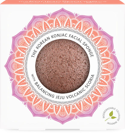 Mandala Konjac Facial Sponge Chamomile & Pink Clay