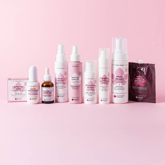 Maschera in argilla viola detox-lenitiva