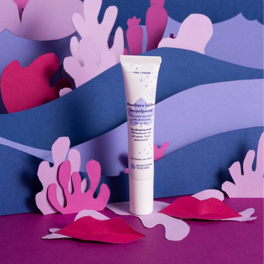 Maschera labbra rimpolpante