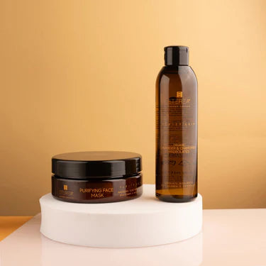 Maschera viso purificante