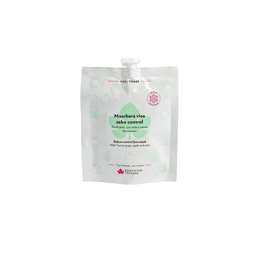 Maschera viso sebo control