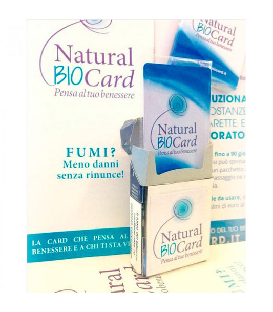 NaturalBioCard – Carta per la Riduzione dei Danni del Fumo