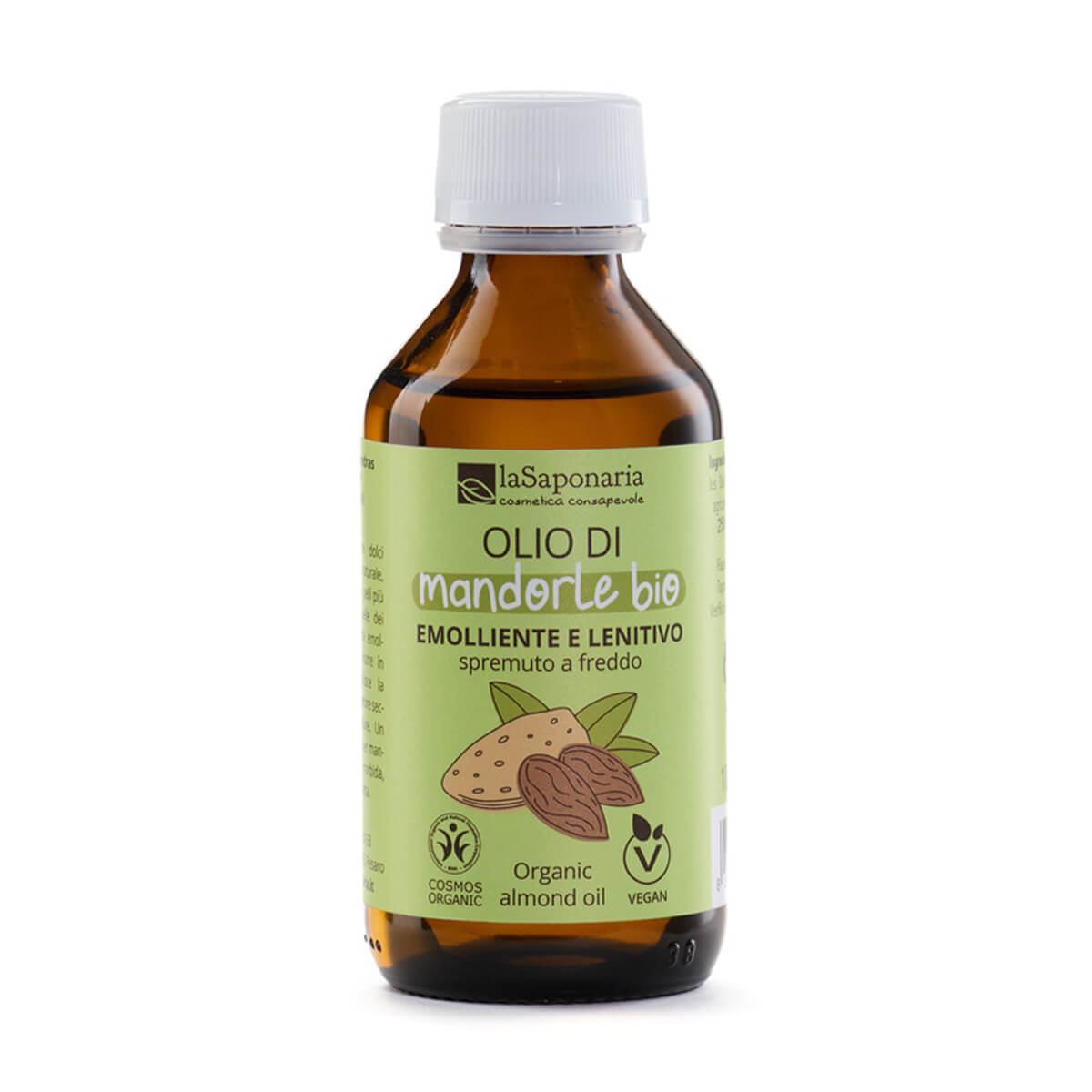 Olio di Mandorle Dolci Bio - Olio Corpo Emolliente Idratante