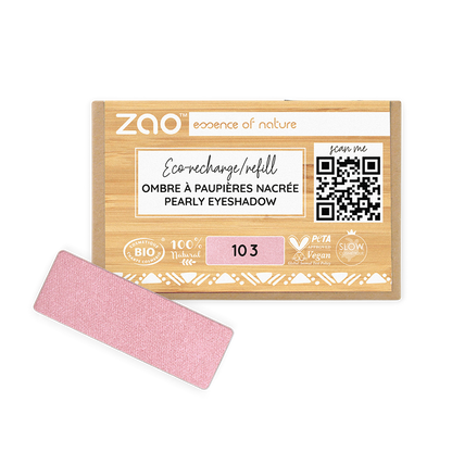 Ombretto perlato rettangolare ricarica