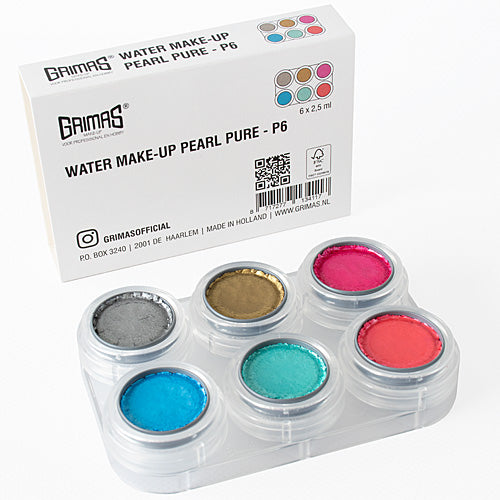 P6 water pearl pure palette