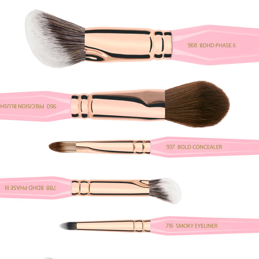 Pink Golden Triangle Set Viso & Occhi