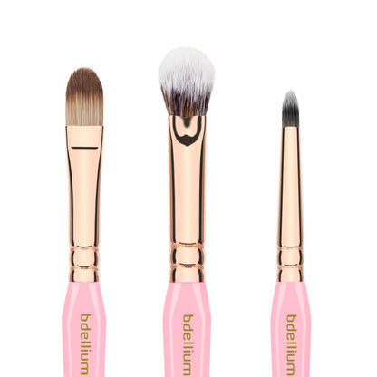 Pink Golden Triangle Set Viso & Occhi