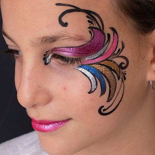 Pressed cosmetic glitter