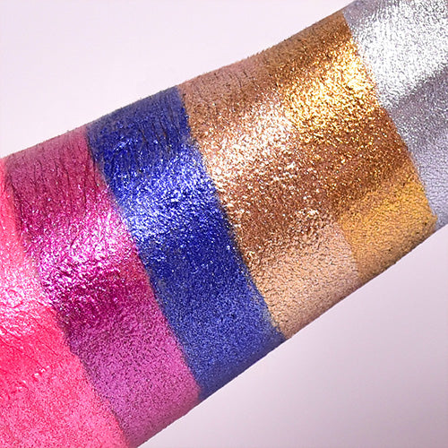 Pressed cosmetic glitter