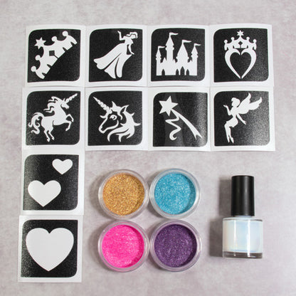 Princess Sparkling Powder Set glitter cosmetici