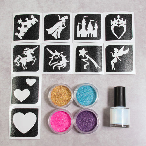 Princess Sparkling Powder Set glitter cosmetici