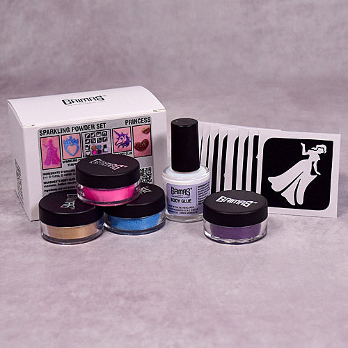 Princess Sparkling Powder Set glitter cosmetici