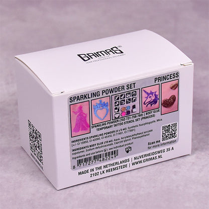 Princess Sparkling Powder Set glitter cosmetici