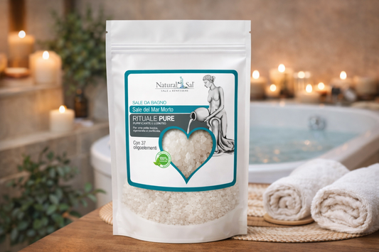 Sale del Mar Morto da bagno