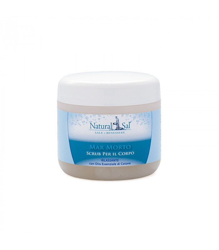 Scrub Corpo Mar Morto, Rilassante con Olio Essenziale di Cotone