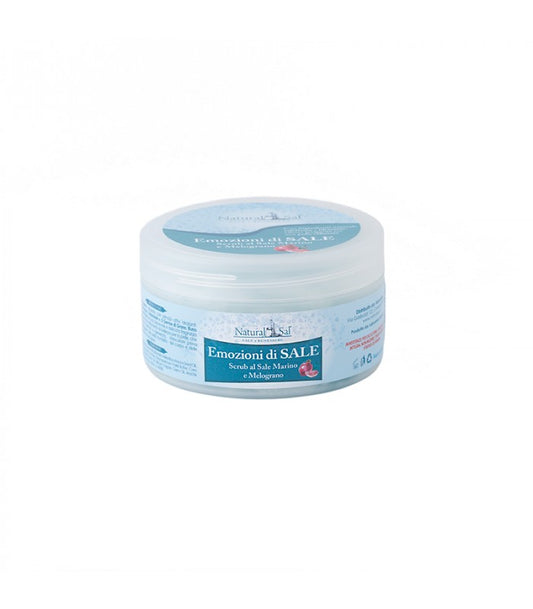 Scrub Corpo e Mani con Sale Marino, fragranza Melograno “Emozioni di Sale”