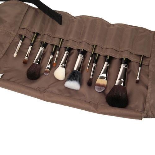 Set Pennelli Completo Maestro 12 Pezzi con Custodia Arrotolabile