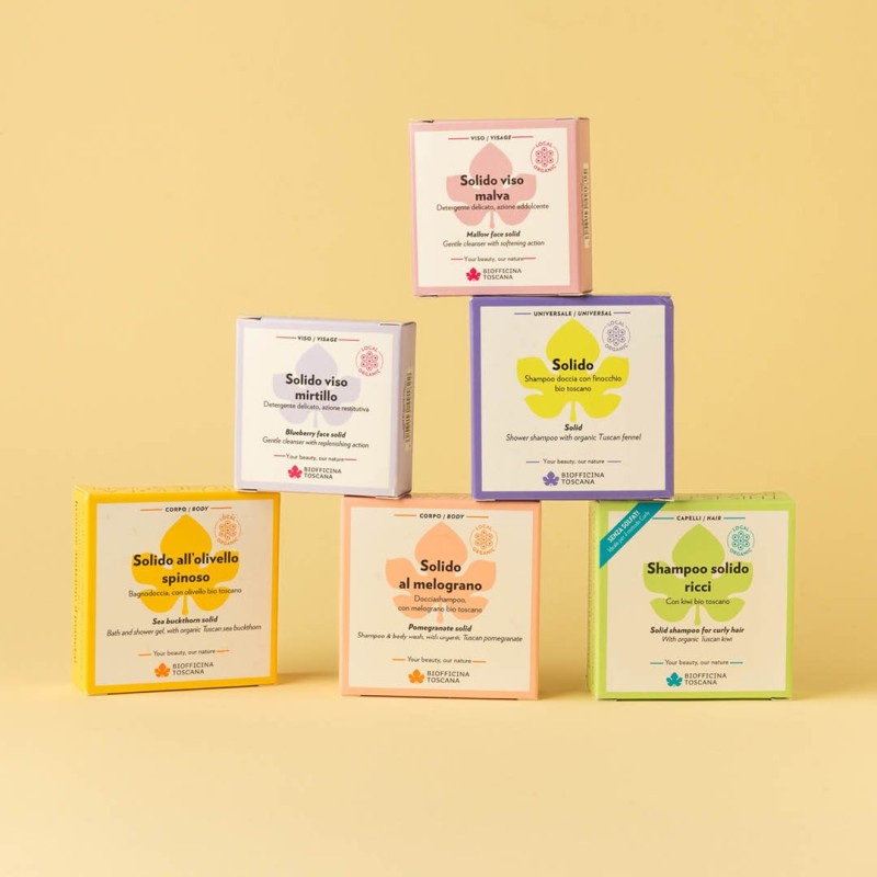 Solido al melograno docciashampoo con melograno bio toscano