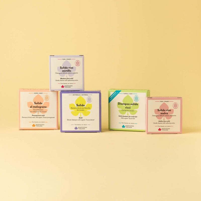 Solido al melograno docciashampoo con melograno bio toscano