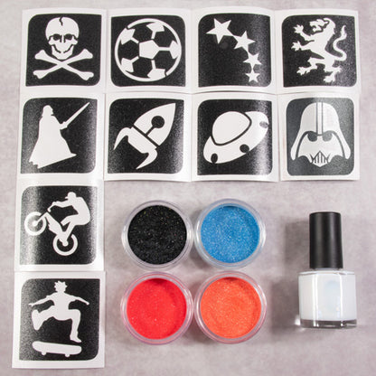Sport/Space Sparkling Powder Set glitter cosmetici