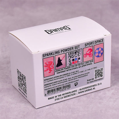 Sport/Space Sparkling Powder Set glitter cosmetici